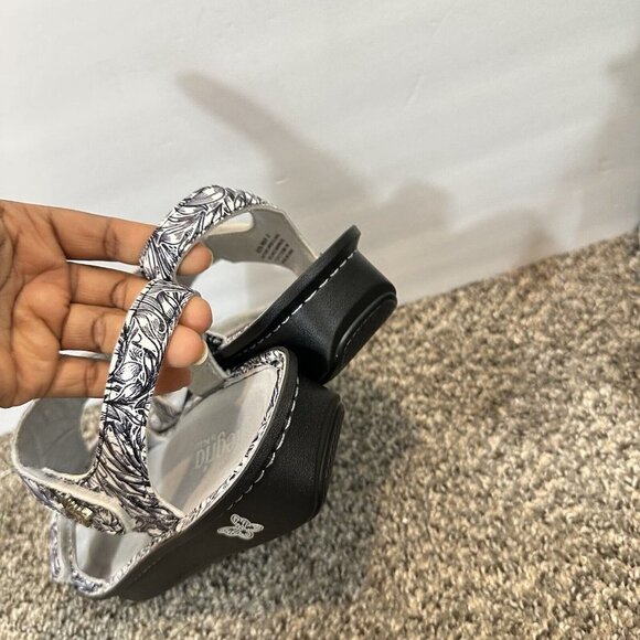 Alegria Kendra Vineland Comfort Leather Sandal US 10.5-11 Wide Ken-769 Floral - Picture 7 of 9